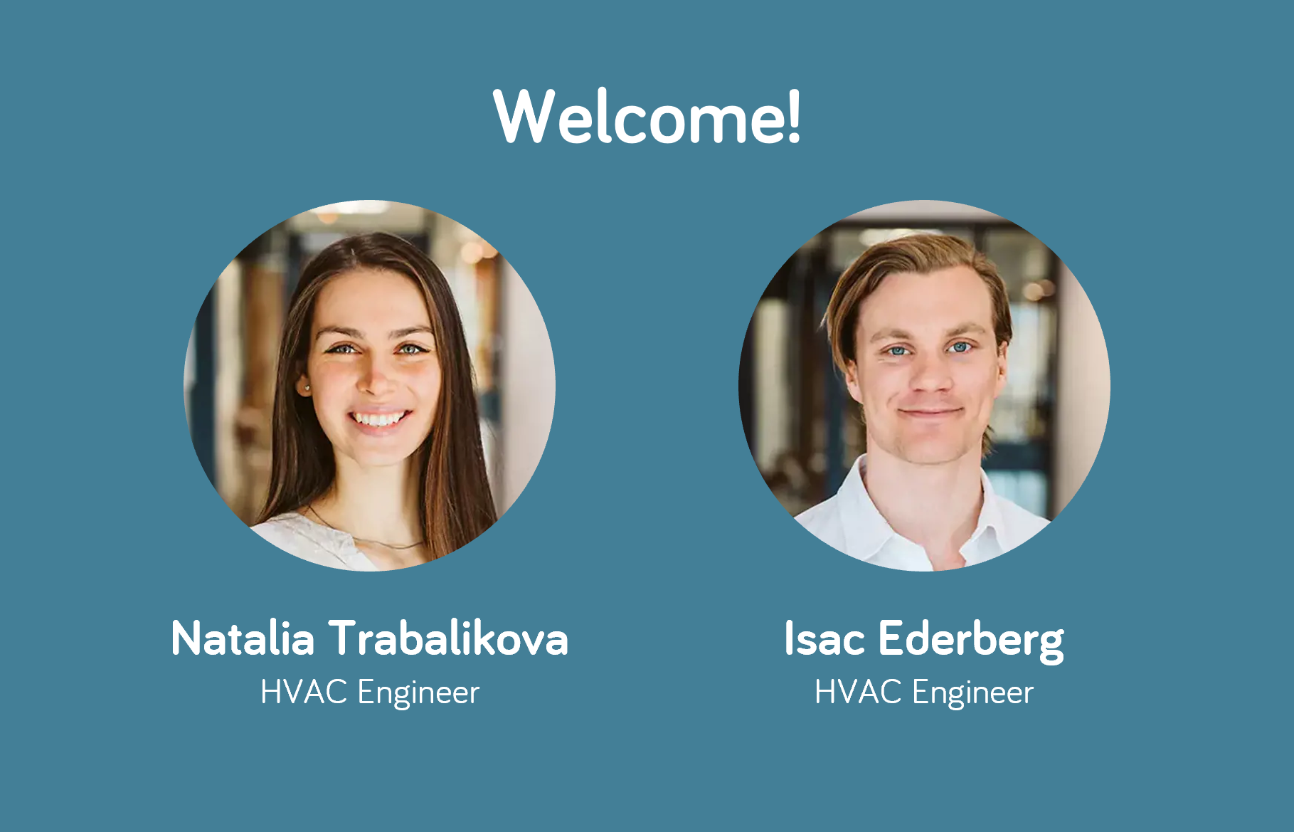 Natalia and Isac joins AirSon