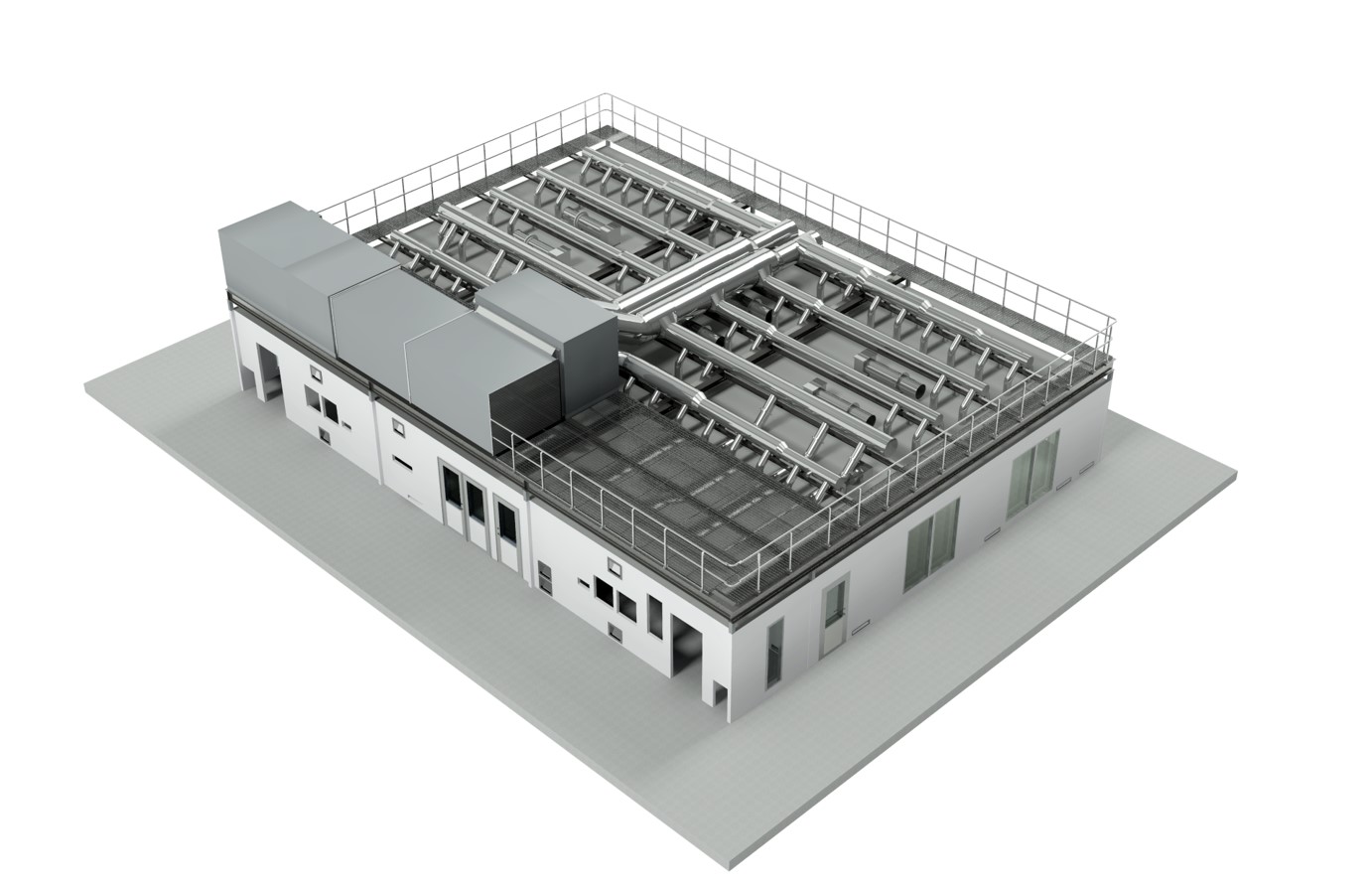 Clean room building